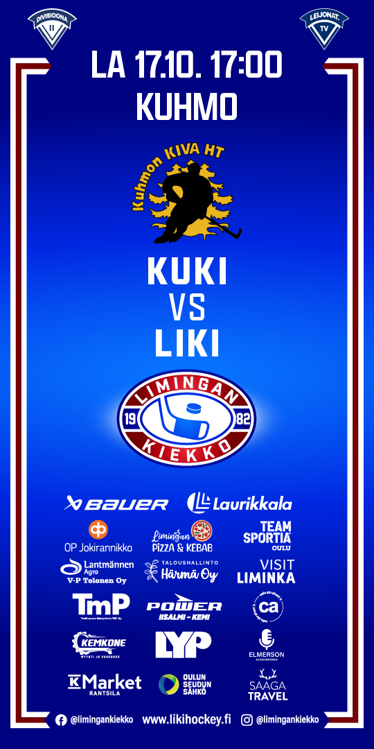 ottelumainos 540x1080 kuki vs liki 17.10.1926